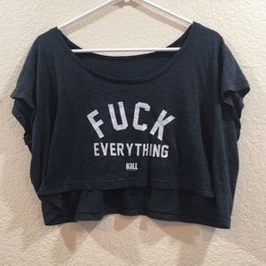 Kill Brand “Fuck Everything” shirt size M